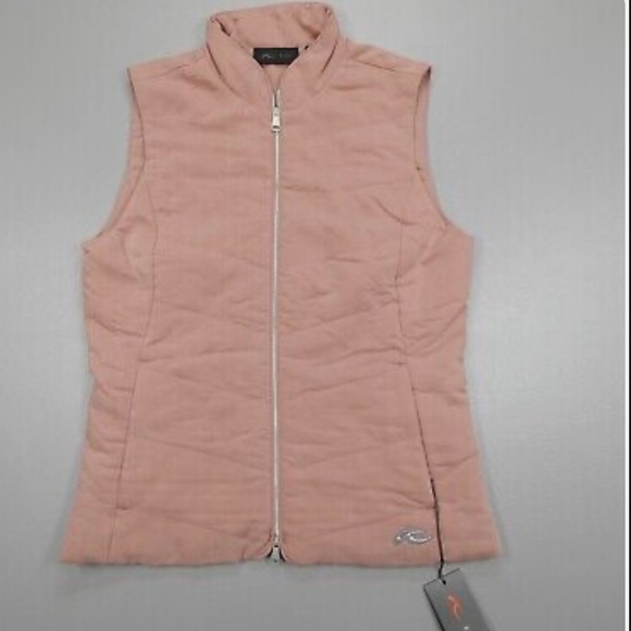 NEW🌸KJUS Maven Lightweight Insulated Spring Golf/Ski Vest Clay Size42US 12 $269 - Picture 5 of 8